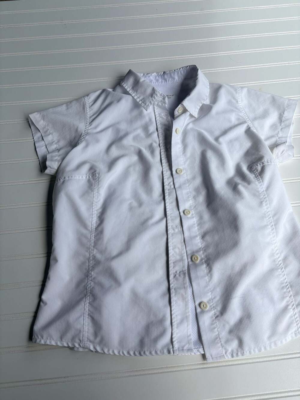 Boys Royal Robbins Desert Pucker Short Sleeve Button Down Shirt
